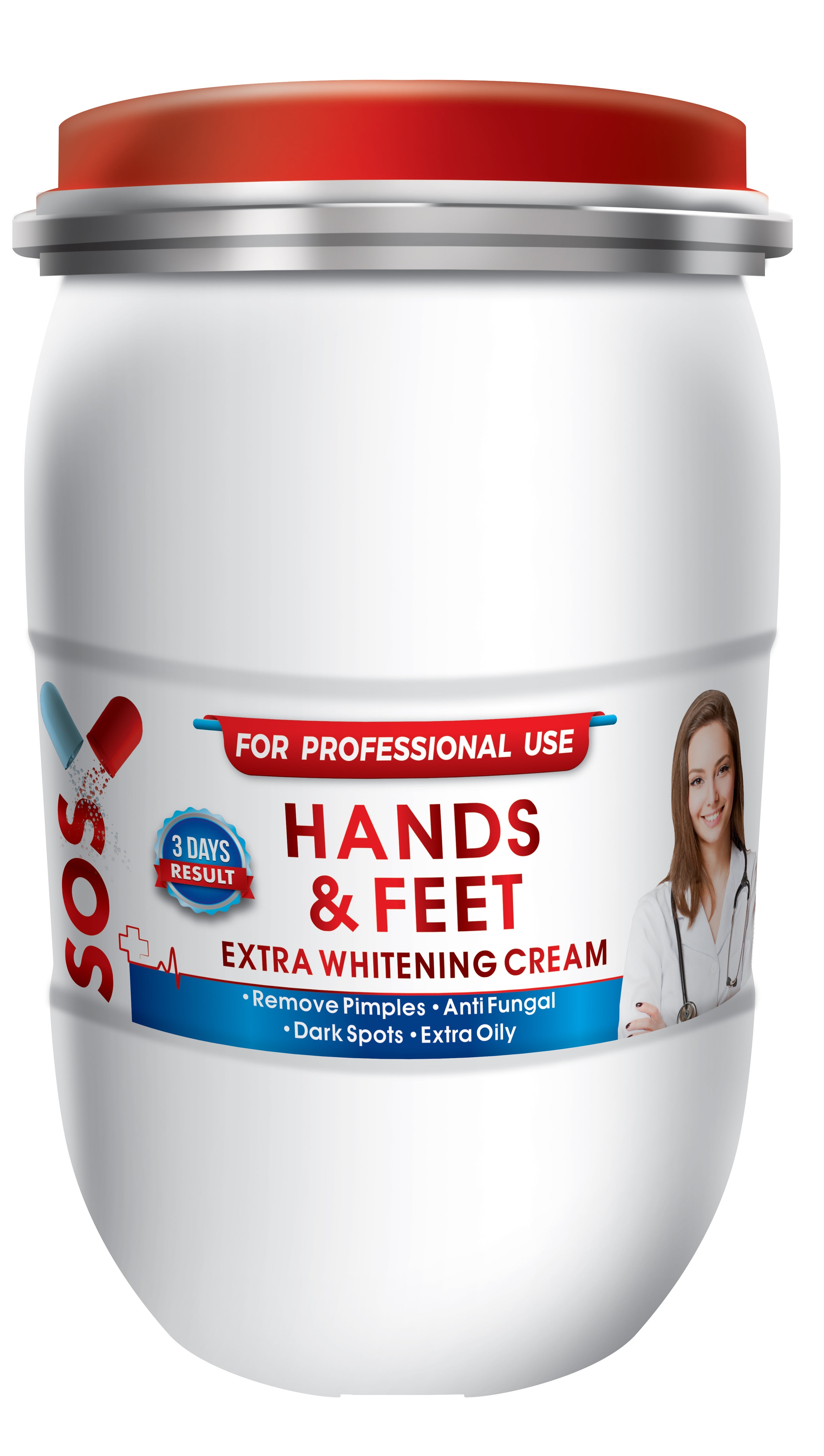SOS Hands & Feet Cream Drum 25KG