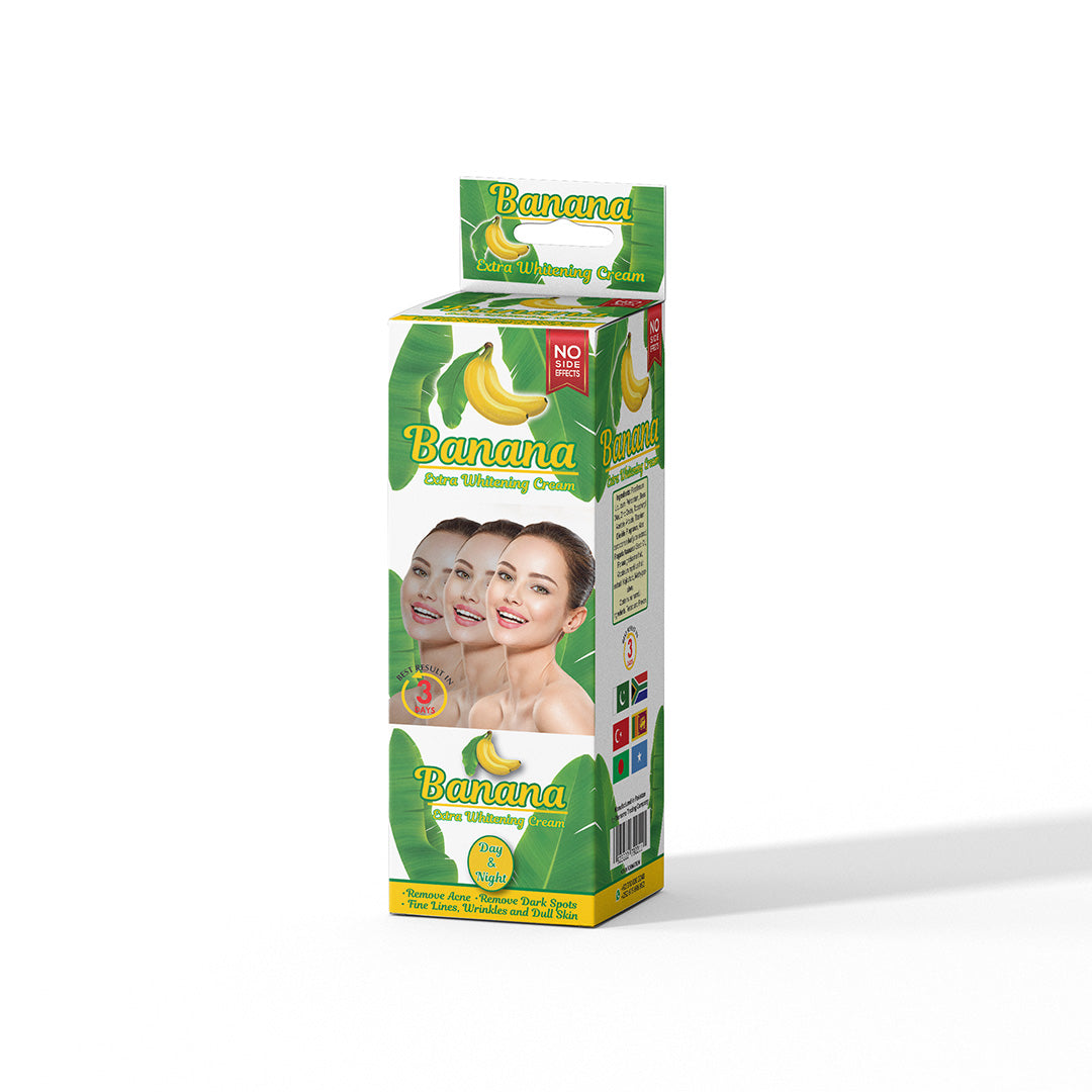Banana extra whitening cream