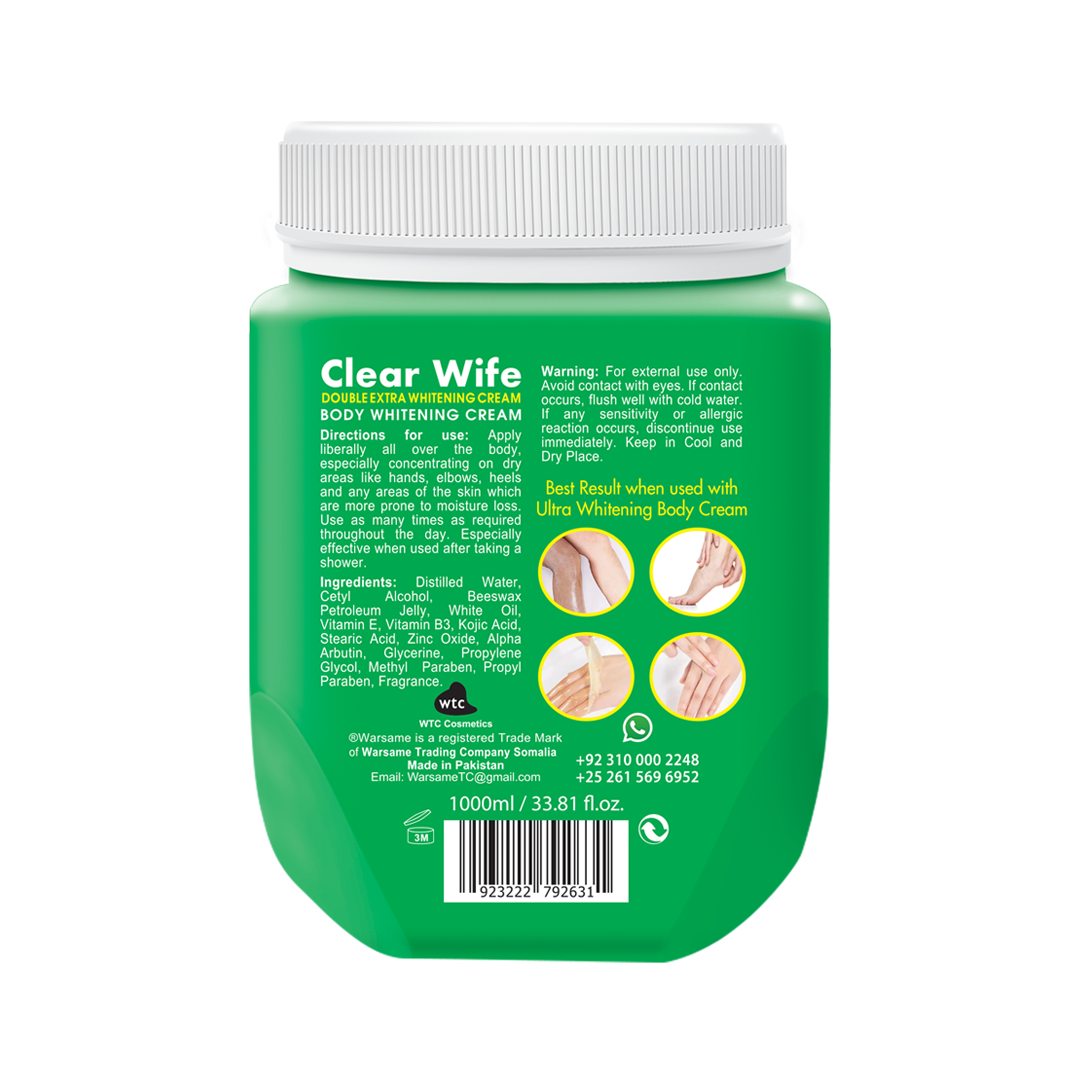 Clear Wife Body Cream 1KG