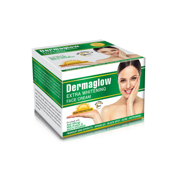 Dermaglow extra whitening face cream