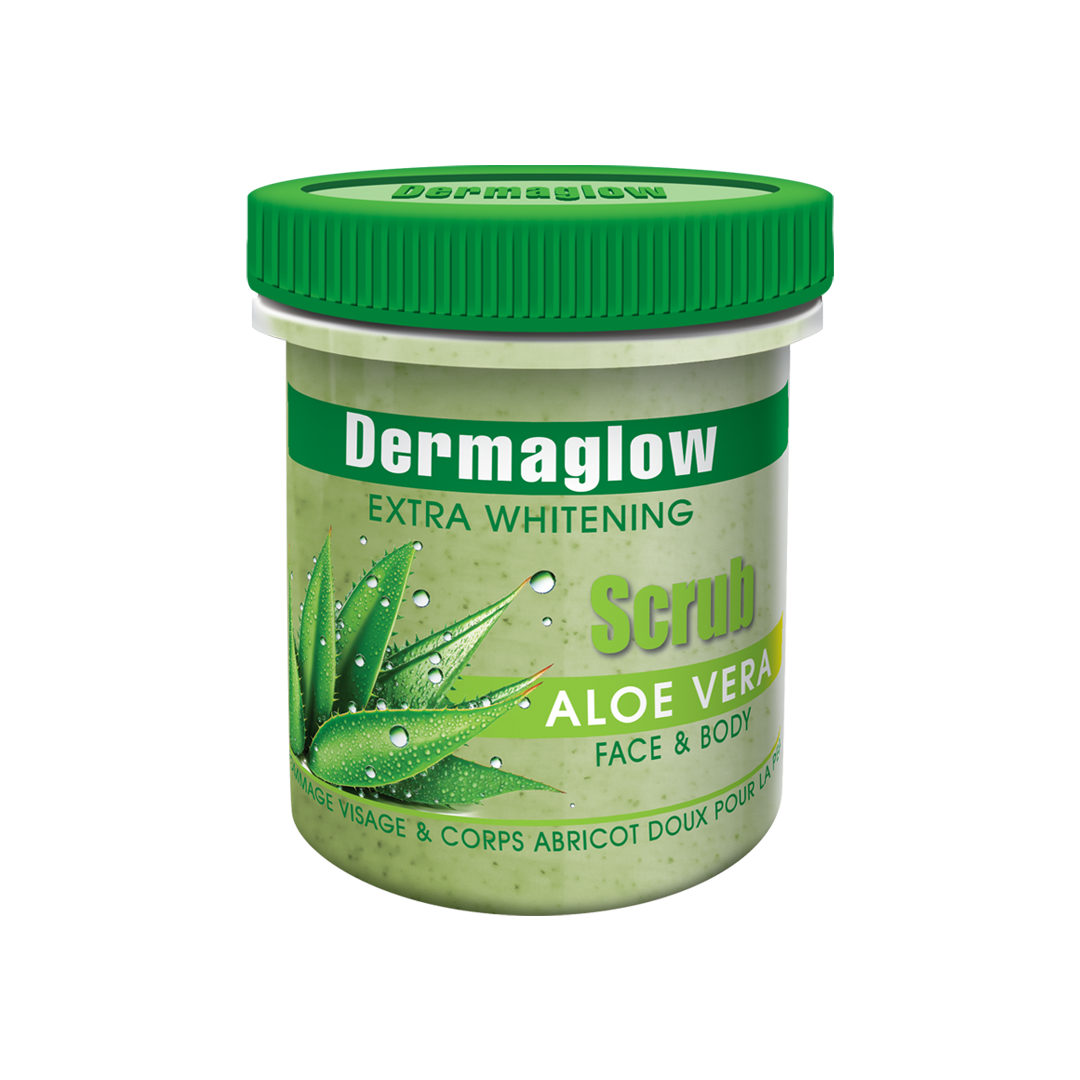 Dermaglow Scrub Aloe Vra 225G