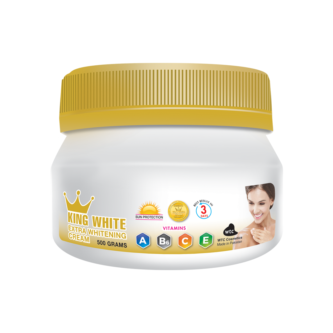 King White Body Cream 500G