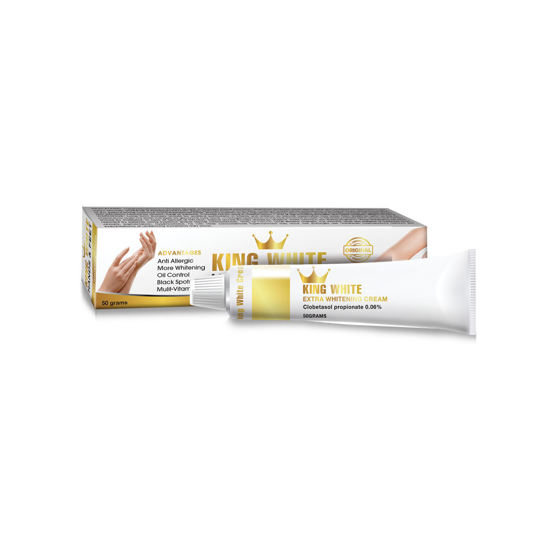 King White Hands & Feet Cream 50G