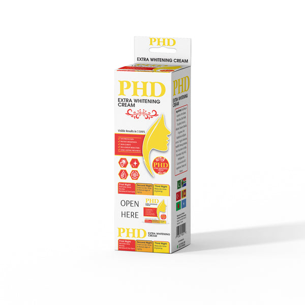 PHD extra whitening cream
