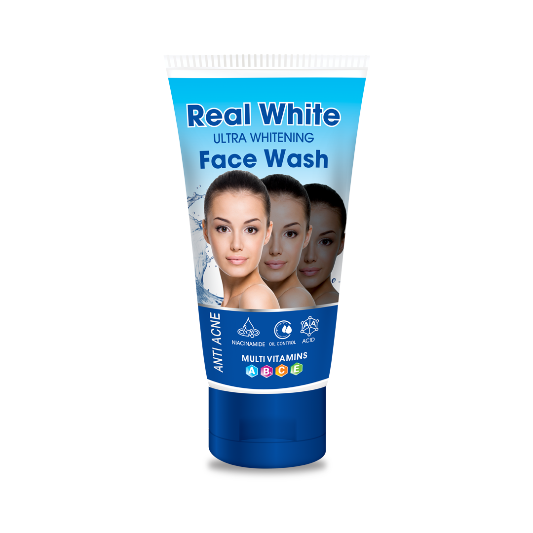 Real White Face Wash 150ML