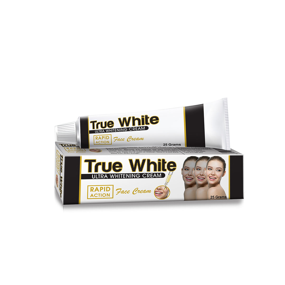 True white ultra whitening cream tube 25g